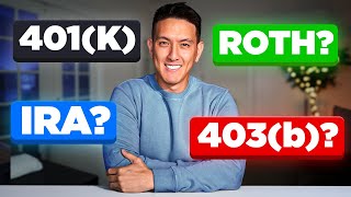 FINANCIAL ADVISOR Explains Retirement Plans for Beginners 401k IRA Roth 401kIRA 403b 2024 [upl. by Esekram]