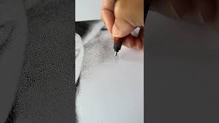 pointillism dessin pointillisme drawing art stipplingart dots stippling lapointilleuse [upl. by Auot790]