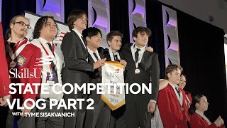 SkillsUSA State Vlog Part 2  Results [upl. by Wells]