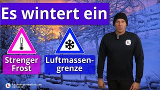 Es wintert richtig ein ❄️  Frost und Schnee bis zum ersten Adventswochenende [upl. by Circosta681]