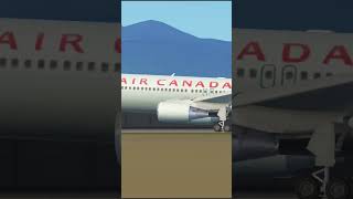 Air Canada 767 🇨🇦 Landing shorts infiniteflight [upl. by Theressa]