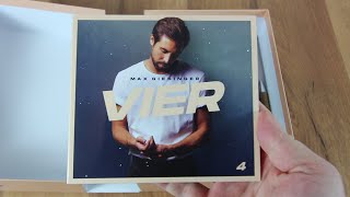 Max Giesinger  VIER Fanbox Unboxing [upl. by Peonir]