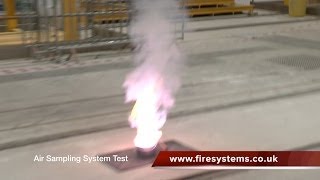 Air Sampling System Test in Train Depot  Fire Alarm [upl. by Jolene17]