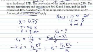 Effect of Stoichiometry in Gas Phase Reaction [upl. by Seften]