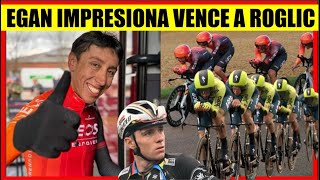 RESUMEN 3 ETAPA PARIS NIZA 2024 EGAN IGUALA a REMCO y DERROTA a ROGLIC [upl. by Odelinda]