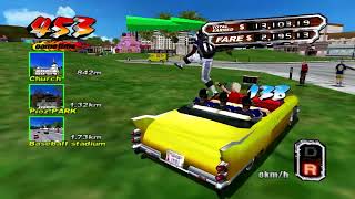 Crazy Taxi 3 Hard Mode  West Coast  15405606  Slash  354 customers [upl. by Nabe]