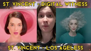 St Vincent  Digital Witness amp Los Ageless audio REACTION 🤯🔥 [upl. by Cynthia]