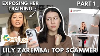 LILY ZAREMBA THE TOP IGENIUS SCAMMER [upl. by Niletac]