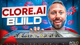 CLORE AI is EXPLODING RX6600 GPU Mining Rig Build [upl. by Janina]