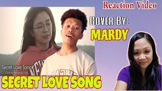 SECRET LOVE SONG by MARIANO amp CINDY  REACTION VIDEO [upl. by Edlun666]