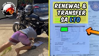 Transfer of Ownership sa LTO at Renewal sa Motor ngayong 2024 [upl. by Squires804]