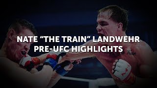 Nate quotThe Trainquot Landwehr PreUFC Highlights 2020 [upl. by Marwin]