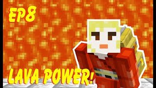 Lava Power Modded Skyblock for Beginners in All the Mods 9 To the Sky EP8 [upl. by Pomona]