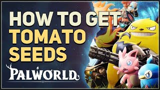 How to get Tomato Seeds Palworld [upl. by Alikahs562]