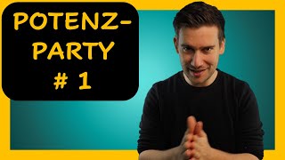 Potenzen umformen  Potenzausdrücke ohne negativen Exponenten schreiben  PotenzParty Folge 1 [upl. by Vudimir]