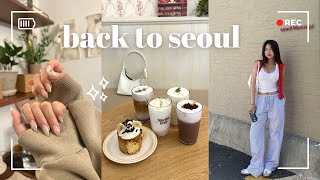 SUMMER GLOWUP flying from college Korean hairnails shopping and exploring seoul [upl. by Ellenohs262]