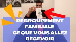 Regroupement familial  Ce que vous recevrez de l’OFII [upl. by Ecahc779]