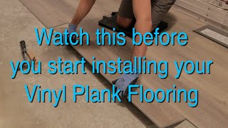 How To Install Vinyl Plank Flooring Quick and Simple [upl. by Emily]