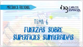 Fuerzas sobre superficies sumergidas [upl. by Daisy885]