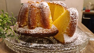 🍊 Orangenkuchen 🍊 so lecker 😋 saftig einfach und gelingt 100 Ciambellone Rezept Backen [upl. by Arayt339]