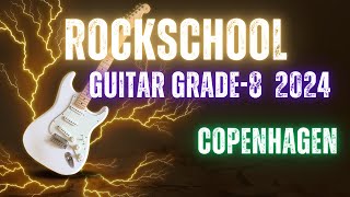 Copenhagen RockSchool Grade 8 Guitar guitarmusic music grade grades [upl. by Aerdua635]