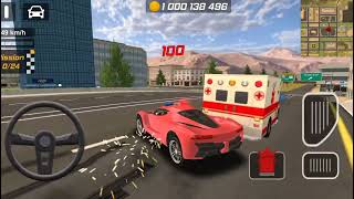 Police Drift Car Driving Simulator e6  3D Police Patrol Car Crash Chase Games  Android Gameplay [upl. by Akerboom]