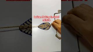 Very Easy Latkan Making In 1 minute😍  Kapde Ki Design Se Latkan Banana Sikhe [upl. by Darreg]