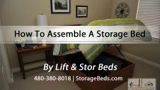 Richard Abbey from Lift amp Stor Beds Assembles a Storage Bed [upl. by Nolyak]