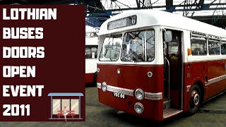 Lothian Buses Doors Open Event 2011 – Central Depot Annandale Street Live Event Video [upl. by Sonitnatsnok110]