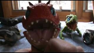 First Look ★ 2011 Models  Prehistoric Pets  Snaptors and Spitz By Mattel [upl. by Porter]