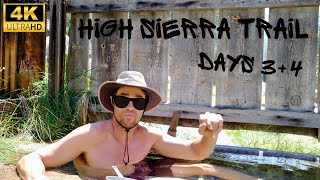 High Sierra Trail Solo Backpacking Part 2 of 3  Days 34 in 4k [upl. by Grussing]