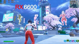 RX 6600  Fortnite Chapter 4  DX12 [upl. by Lavro]