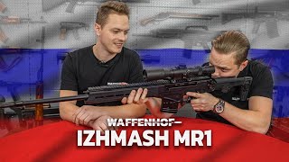 Izhmash MR1  das neueste Scharfschützengewehr der Russen [upl. by Odrarej463]