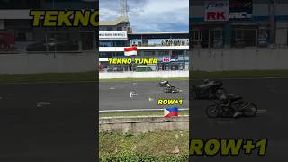 1 run tekno tuner vs row1 dragrace teknotuner teknotunervsthailand [upl. by Alauqahs]