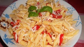 Pasta fredda con ricotta salata e pomodorini [upl. by Mathre573]