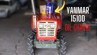 YANMAR YM1510D Engine Oil Change [upl. by Alya]