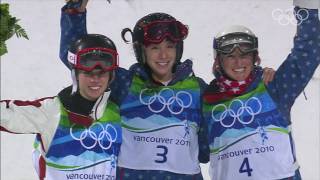 Bahrke  Womens Freestyle Skiing  Moguls  Vancouver 2010 Winter Olympic Games [upl. by Elocon928]