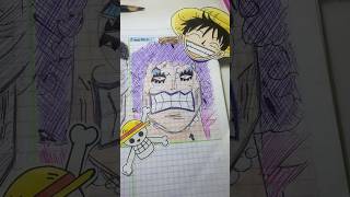 Dibujando a Ivankov  onepiece [upl. by Allehcram]