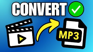 How To Convert Video To MP3 Quick amp Easy [upl. by Eiddal882]