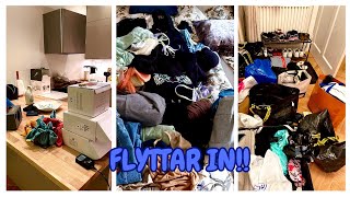 FLYTTAR IN  FLYTTVLOGG 2 [upl. by Llerot16]