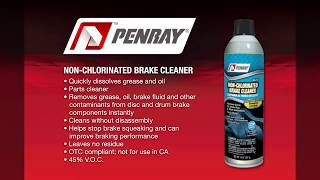 Penray Brake Parts Cleaner Comparison [upl. by Ydak]