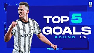 Milik’s closerange finish  Top 5 Goals by cryptocom  Round 19  Serie A 202223 [upl. by Ramunni]