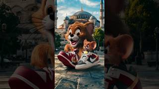 NIKE X CARTOON POSTER ai shorts ai tomandjerry spongebob airforce dunk despicableme [upl. by Id160]