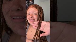 hair refresh easiest box braids EVER [upl. by Allveta]