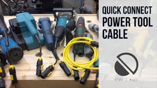 Easy Power Tool Cable Solution Neutrik PowerCon True1 [upl. by Attesor994]