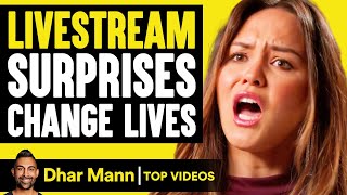 Livestream Surprises That Will Shock You  Dhar Mann [upl. by Iruam77]