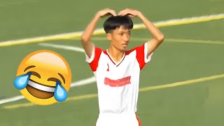 FOOTBALL FUNNY MOMENT SKILLS FAILS amp GOALS COMPILATION [upl. by Woodruff]