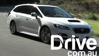 2016 Subaru Levorg First Drive Review  Drivecomau [upl. by Bret]