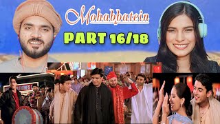 Mohabbatein Pairon ma bandhan hai song Shahrukh Khan  Aishwarya  Pakistani Reaction  Part 1618 [upl. by Auhsot]