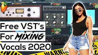 Top 10 FREE VSTs For Mixing Vocals 🍀 [upl. by Kellyn821]